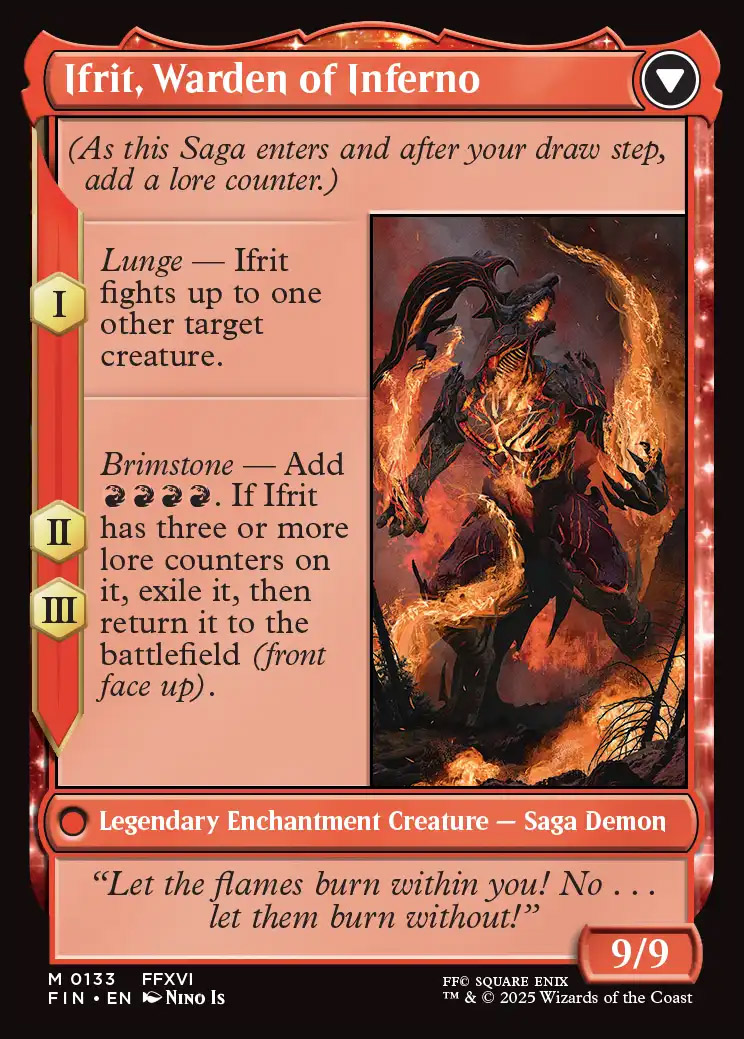 Clive, Ifrit's Dominant | Final Fantasy Foil | Card Kingdom