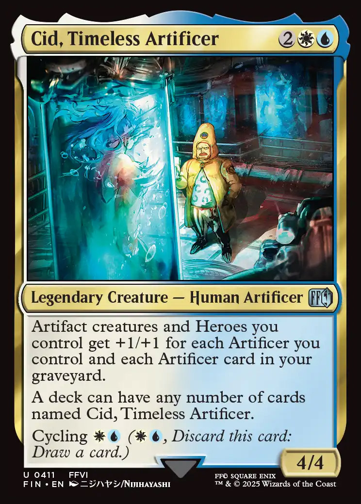 Cid, Timeless Artificer | Final Fantasy Foil | Card Kingdom