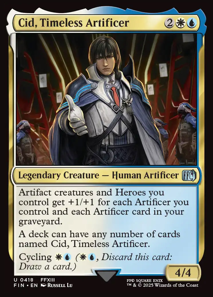 Cid, Timeless Artificer | Final Fantasy | Card Kingdom