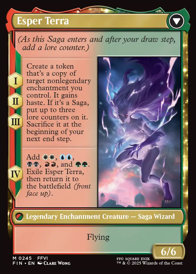 mtg final fantasy terra magical adept MTG Commander EDH Terra, Magical Adept 100 Cards Custom Deck 5 Color –  Moonveil Games main image 0