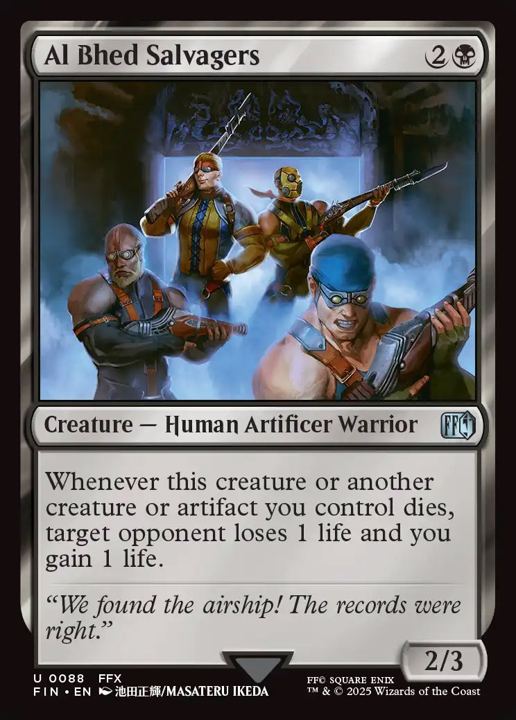 gaius van baelsar mtg card Magic The Gathering - Universes Beyond - Final Fantasy