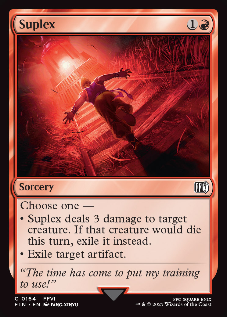 mtg suplex final fantasy Suplex [FINAL FANTASY] main image 0
