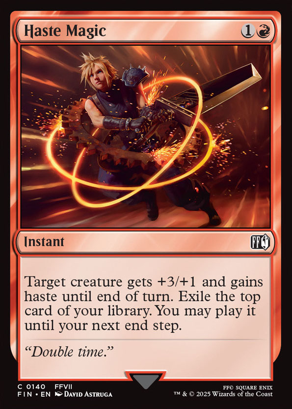 Fire Magic | Final Fantasy Foil | Card Kingdom