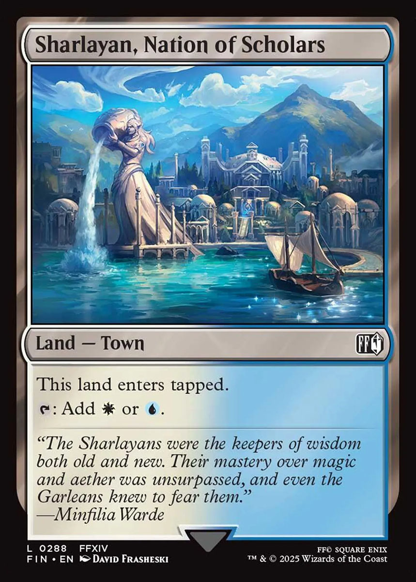starting town mtg final fantasy MTG Custom Proxy main image 0