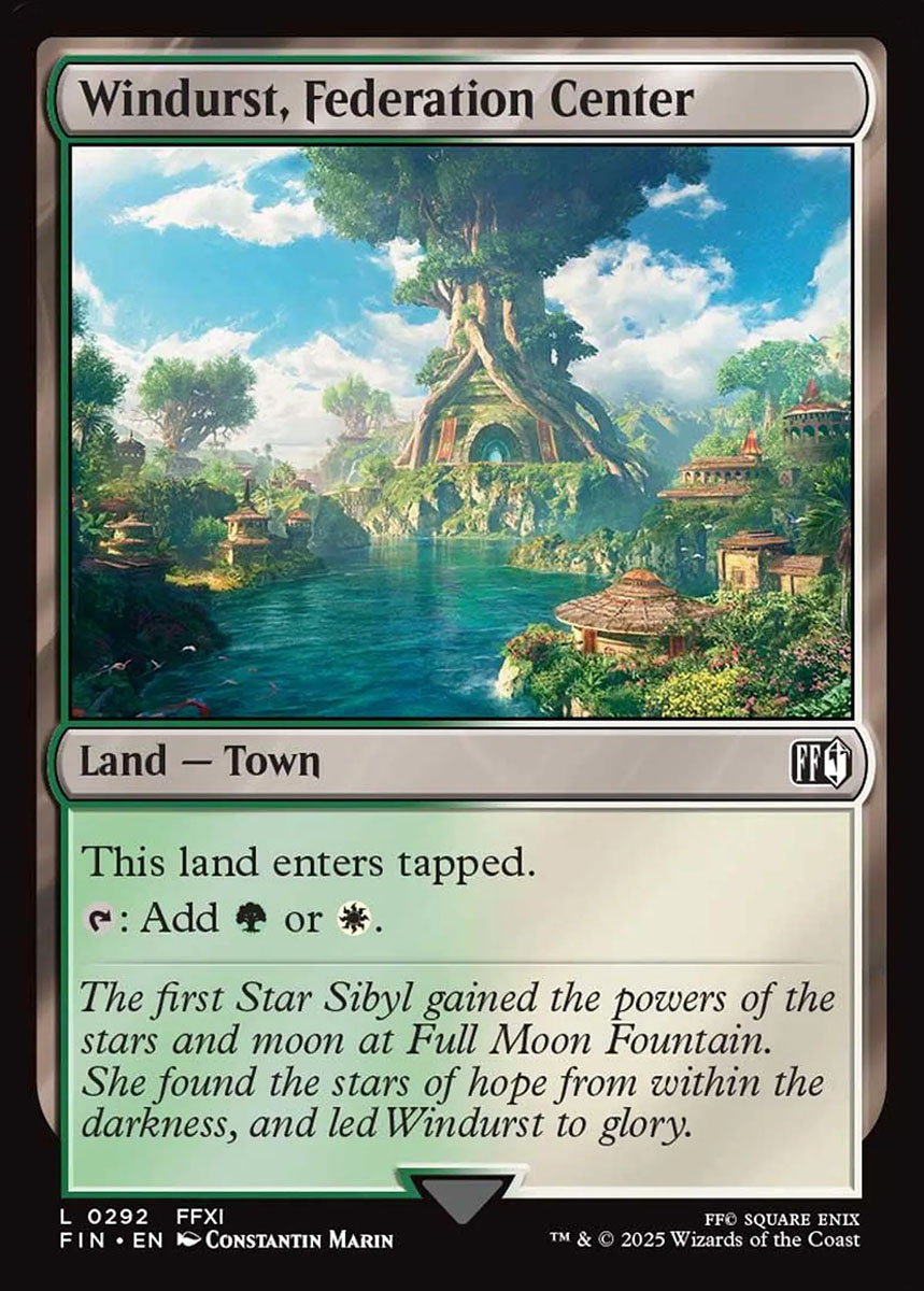 Windurst, Federation Center | Final Fantasy | Card Kingdom