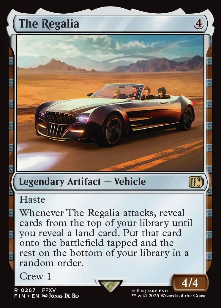 The Regalia | Final Fantasy Foil | Card Kingdom