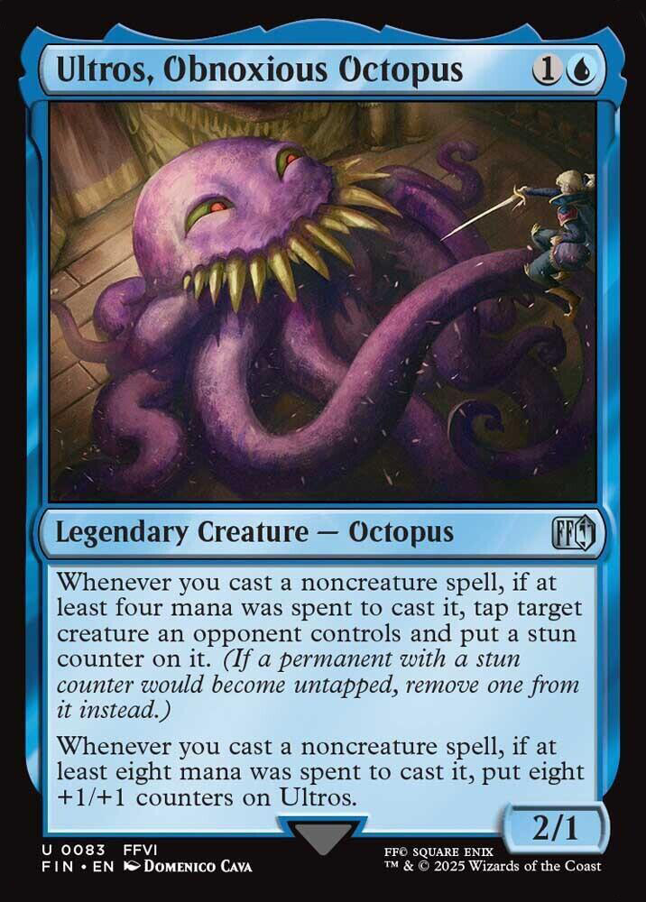 octopus mtg cards Magic The Gathering - Kamigawa - Neon Dynasty Untap it Octopus (8/8) MTG Token -