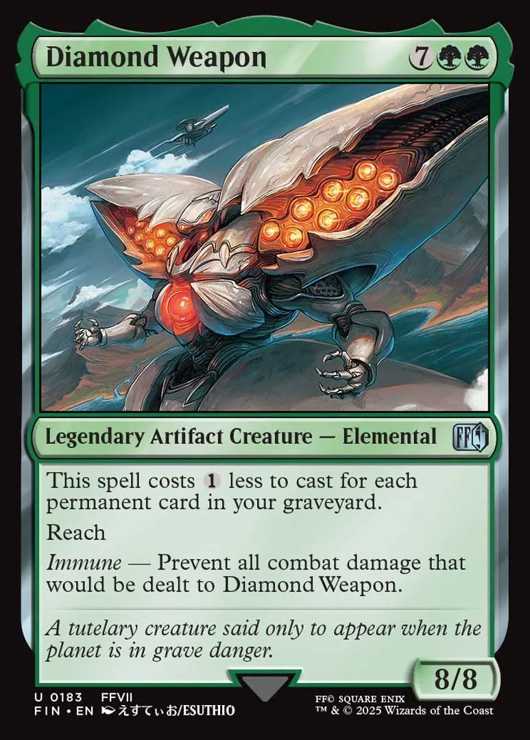 Diamond Weapon | Final Fantasy Foil | Card Kingdom