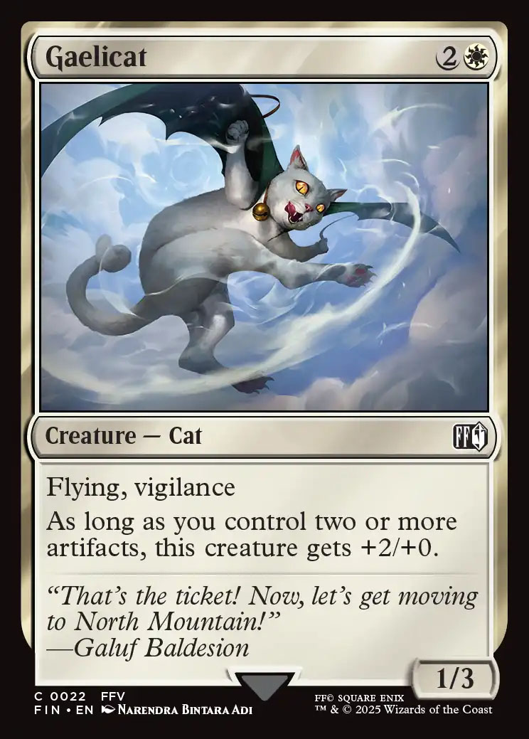 Gaelicat | Final Fantasy Foil | Card Kingdom