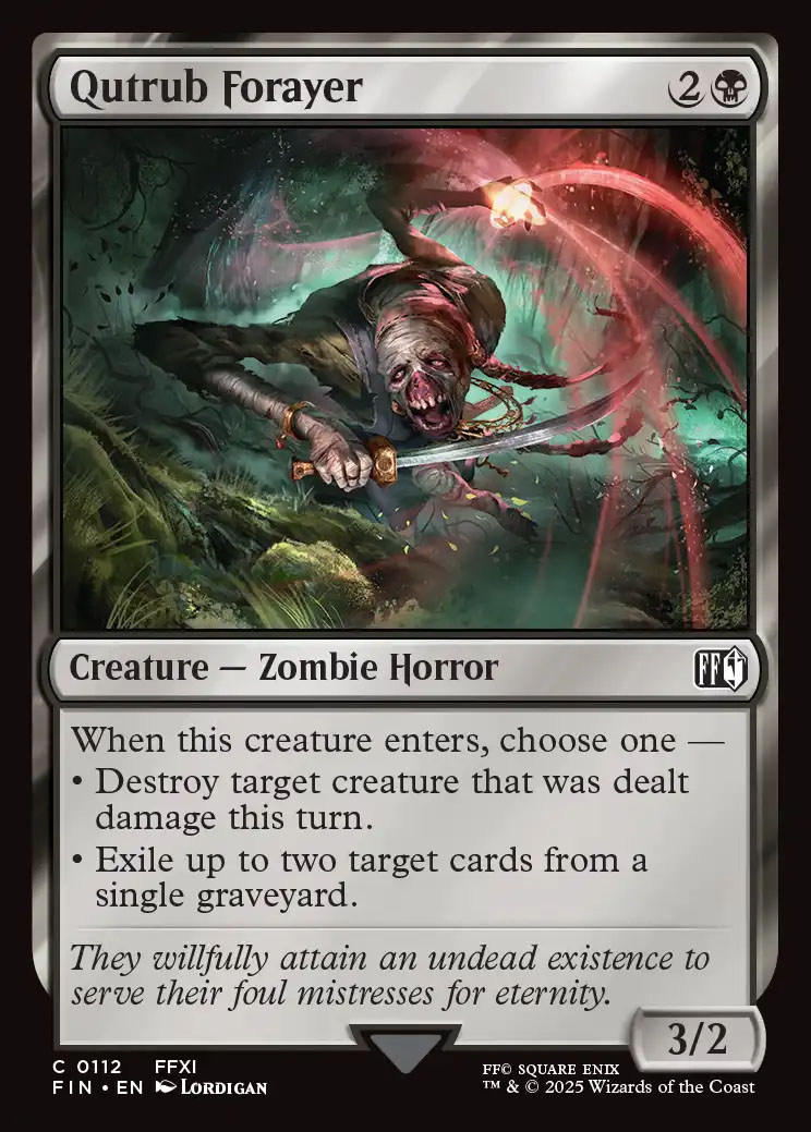 Qutrub Forayer | Final Fantasy Foil | Card Kingdom