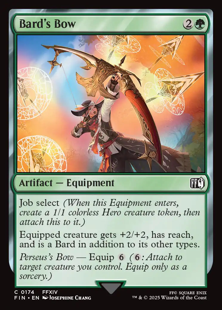 mtg final fantasy bard The Wandering Minstrel (Extended Art) (FINAL FANTASY) main image 1