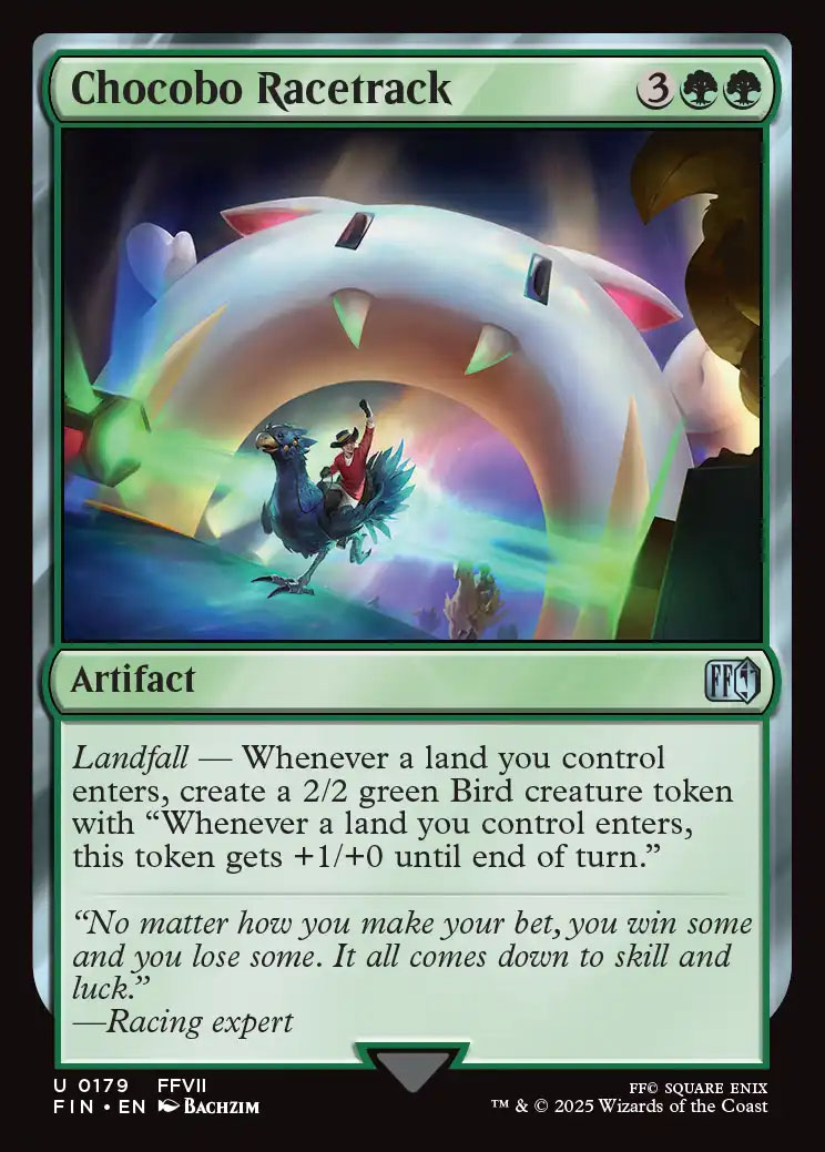 Traveling Chocobo | Final Fantasy Foil | Card Kingdom