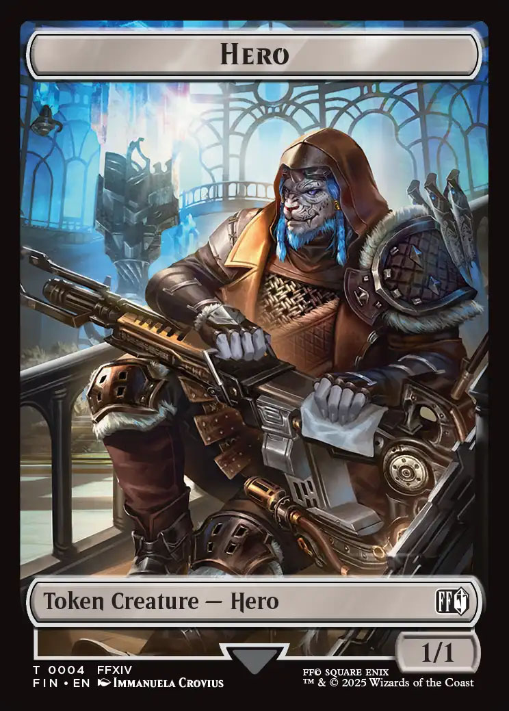 Hero Token | Final Fantasy Foil | Card Kingdom