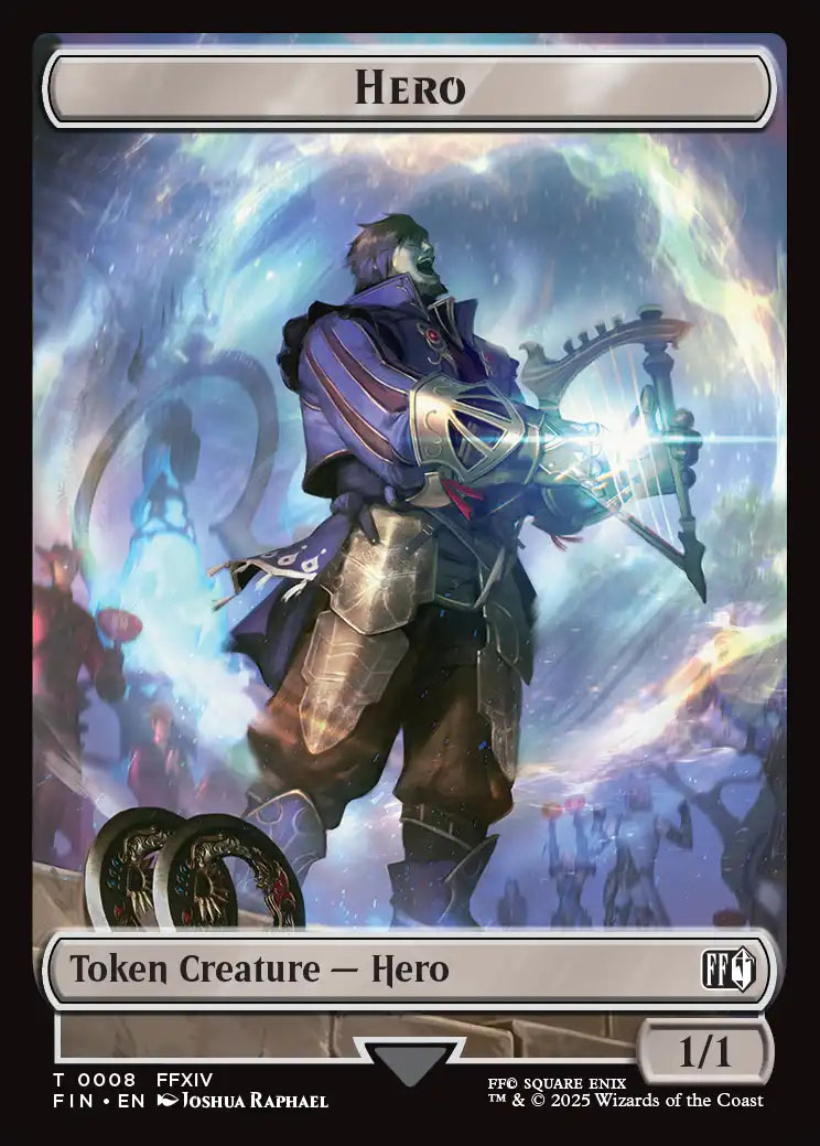 Hero Token | Final Fantasy Foil | Card Kingdom