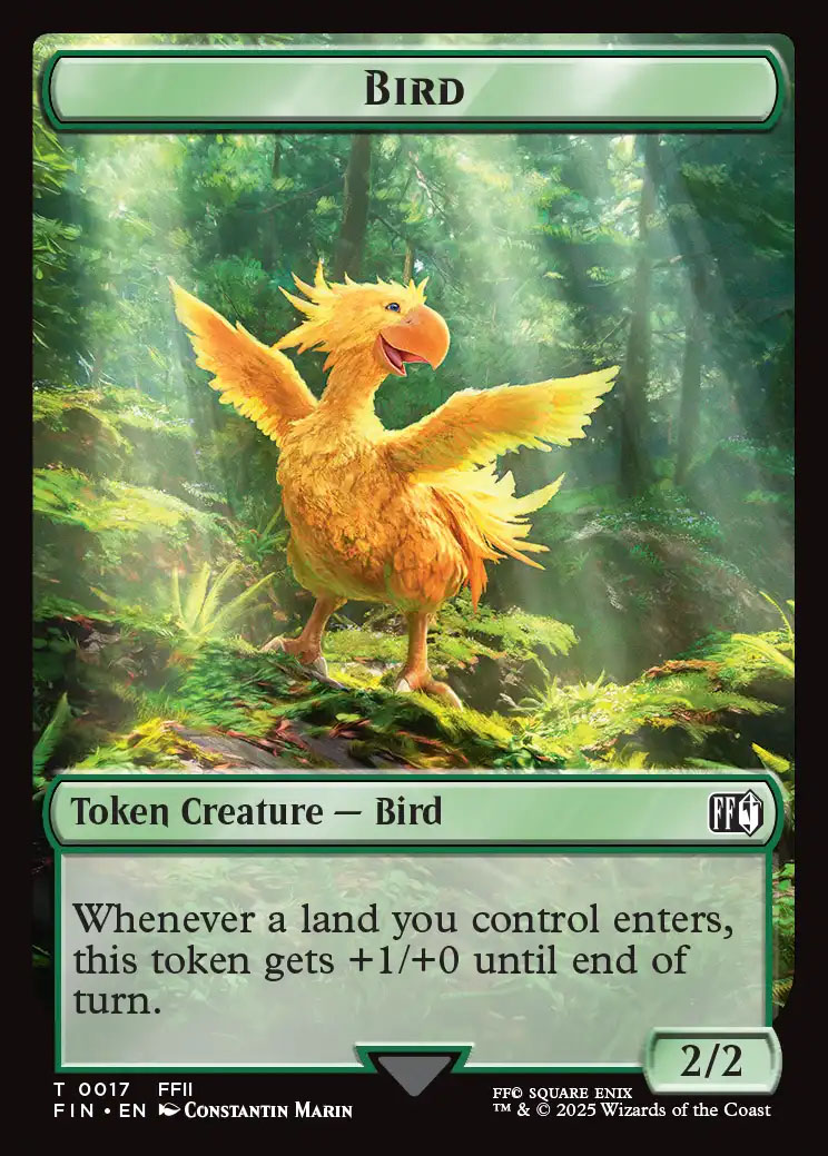 Bird Token | Final Fantasy Foil | Card Kingdom