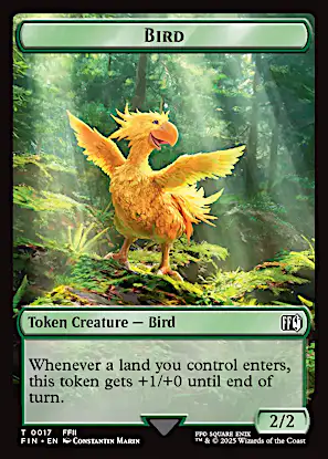 mtg final fantasy birds Magic the Gathering Deck - Bant - - 60 Card! Token Creature Hero Choco, Seeker of Paradise |