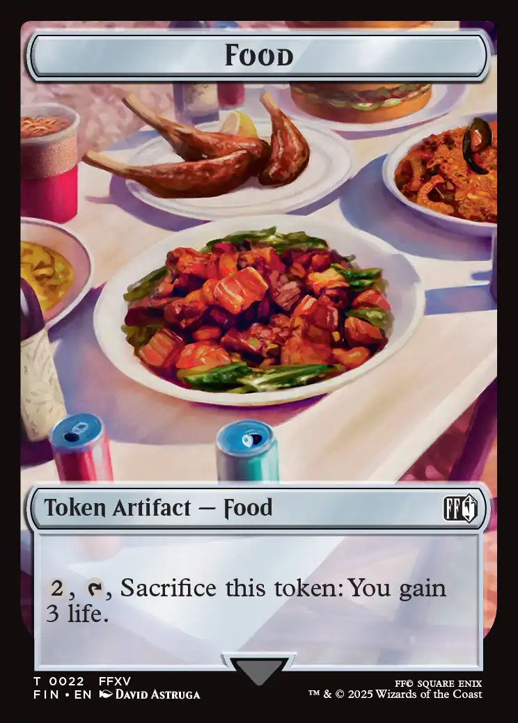 Final Fantasy Commander Decks Foil: Zombie Token // Moogle Token (0006 //  0034 - Surge Foil)