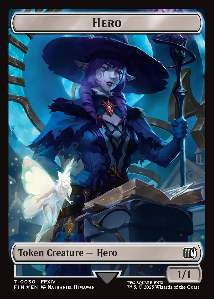 Hero Token | Final Fantasy Foil | Card Kingdom