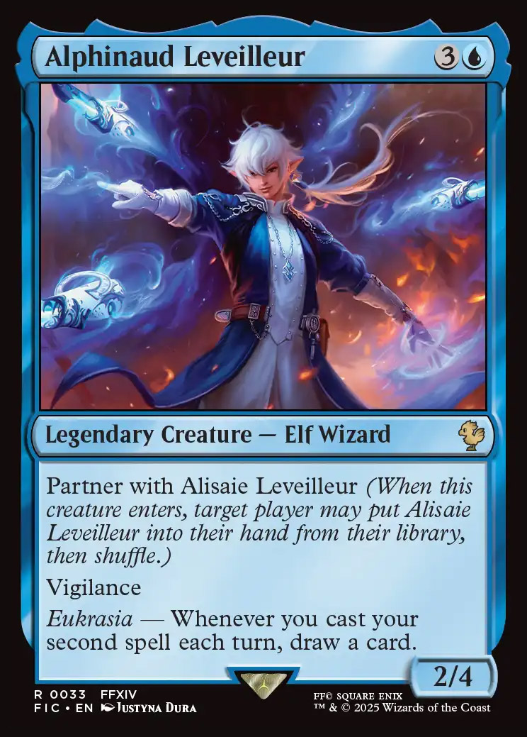 mtg final fantasy partner Magic: Universes Beyond: Final Fantasy Collector Commander Deck Case –  Double Infinity Gaming