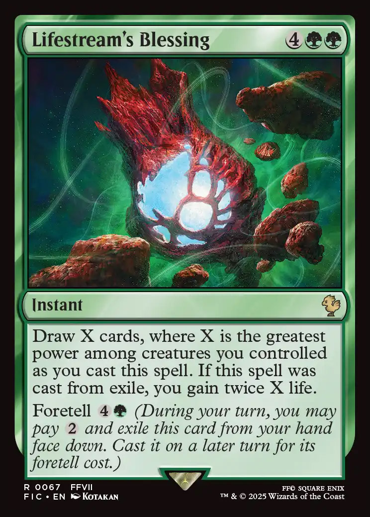 Final Fantasy Commander Decks: Lifestream's Blessing