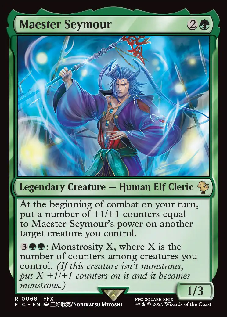 Final Fantasy Commander Decks: Tromell, Seymour's Butler