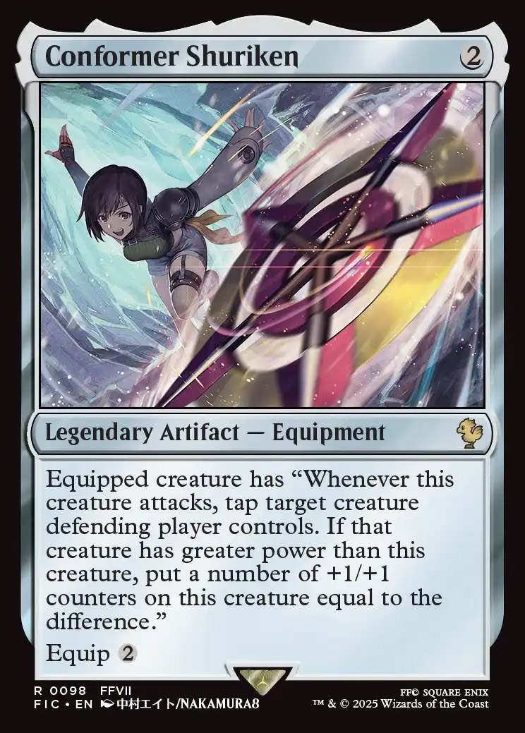 Final Fantasy Commander Decks: Conformer Shuriken