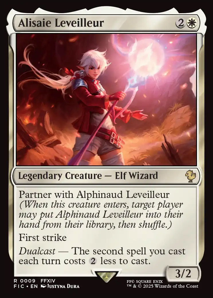 Final Fantasy Commander Decks Foil: Alphinaud Leveilleur (Surge Foil)