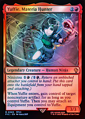 mtg final fantasy yuffie Secret Rendezvous, Commander (FIC) Price History reveal the top card of your library and put that card into your hand Yuffie's ultimate weapon is just