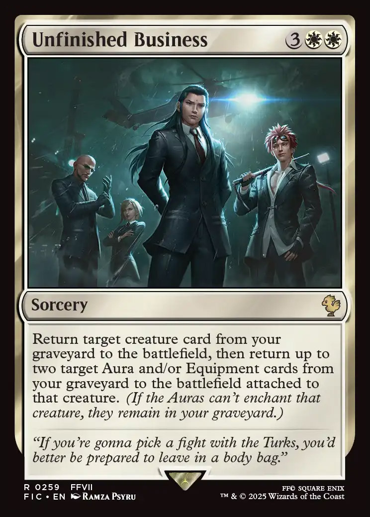 final fantasy mtg behemoth Sephiroth, Fabled SOLDIER // Sephiroth, One-Winged Angel (Borderless) main image 1