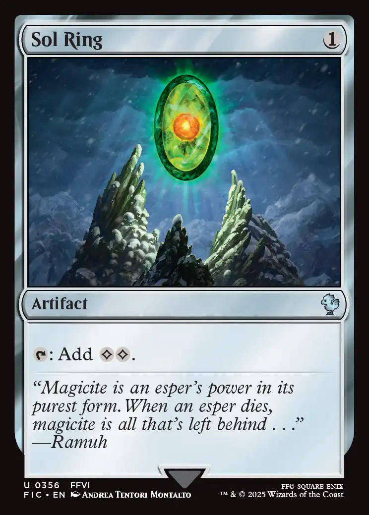 Sol Rng 2 Alternatve Custom Art / No Fol Edh MTG Proxy - Etsy