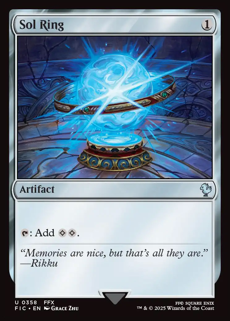 Final Fantasy Commander Decks Foil: Swords to Plowshares (Surge Foil)