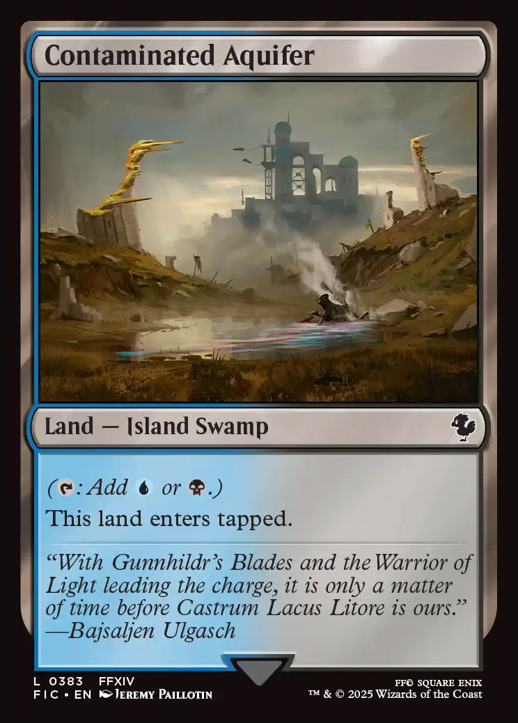 Final Fantasy Commander Decks: Contaminated Aquifer