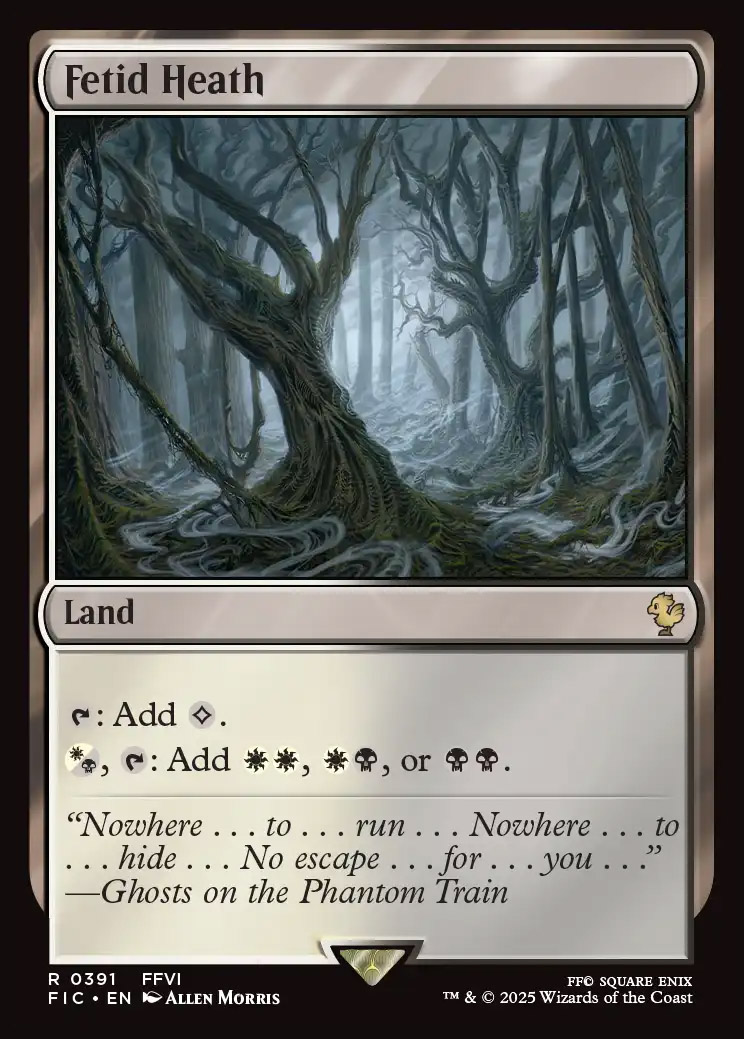 mtg final fantasy swamp Farseek [FINAL FANTASY Commander] main image 1