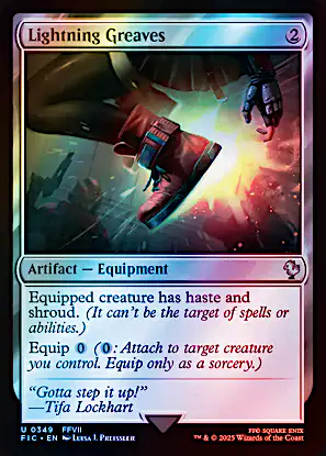 mtg final fantasy fic Magic: The Gathering XIV Commander Deck Do this only once each turn. Cloud, Ex-SOLDIER Borderless MTG Final