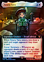 tataru mtg card Magic The Gathering - Universes Beyond - Final Fantasy Card // Card Rarity Tataru - Hidden Trials -