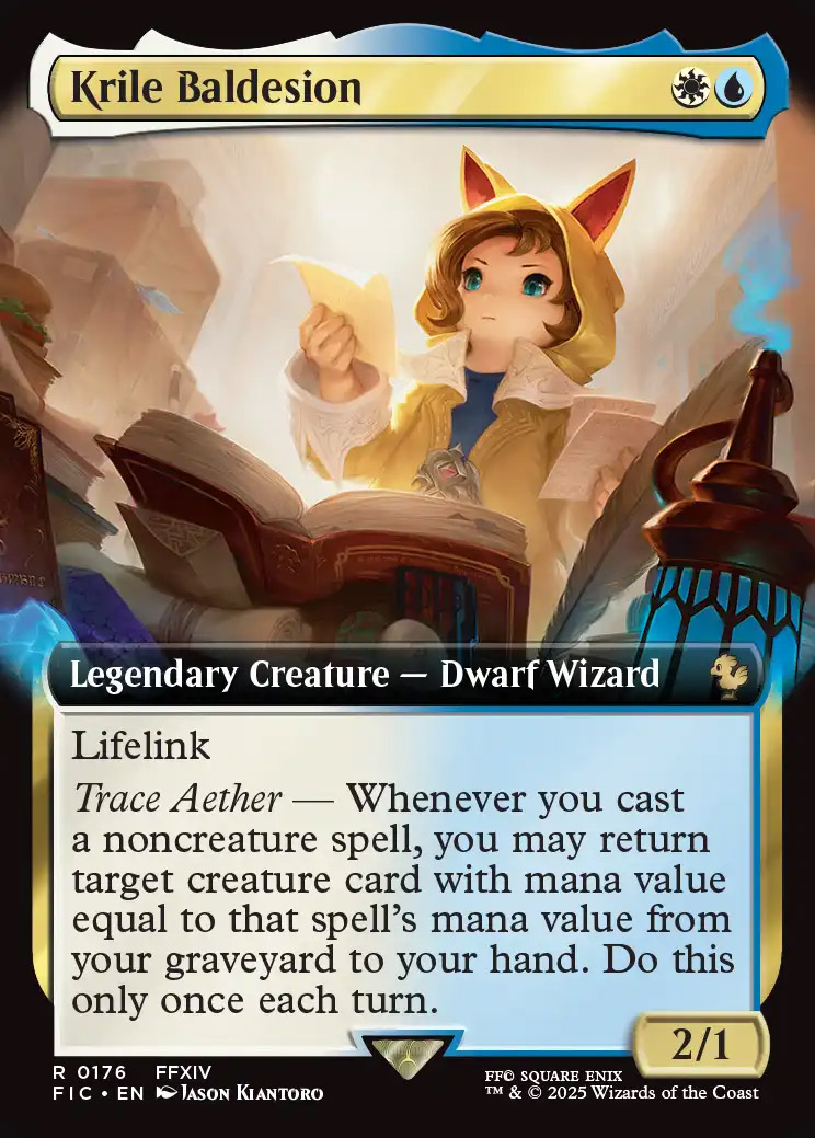 Final Fantasy Commander Decks Variants Foil: Alisaie Leveilleur