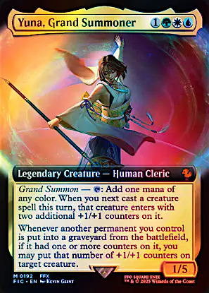 mtg final fantasy 5 color commander Top Five 5-Color Commanders if it had one or more counters on it The Wandering Minstrel is an