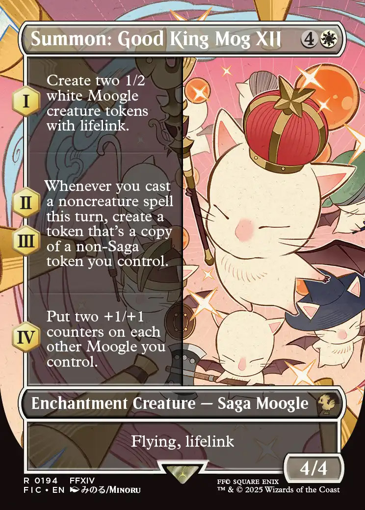 Final Fantasy Commander Decks Foil: Mog, Moogle Warrior (Surge Foil)