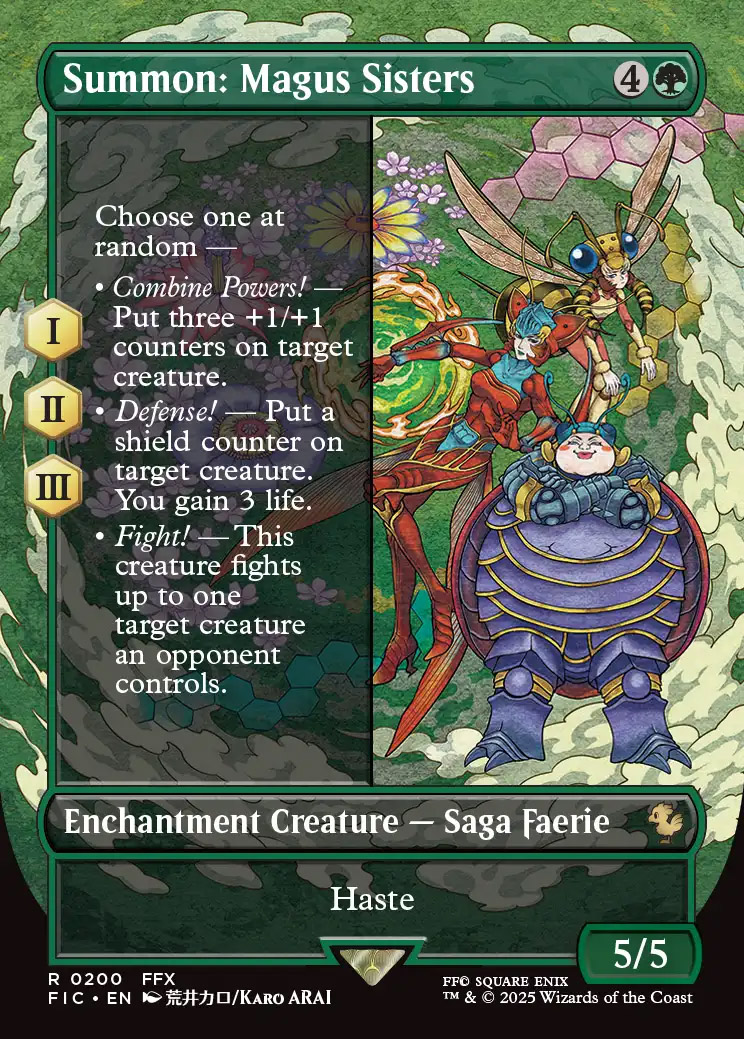 Final Fantasy Commander Decks Variants: Sin, Unending Cataclysm