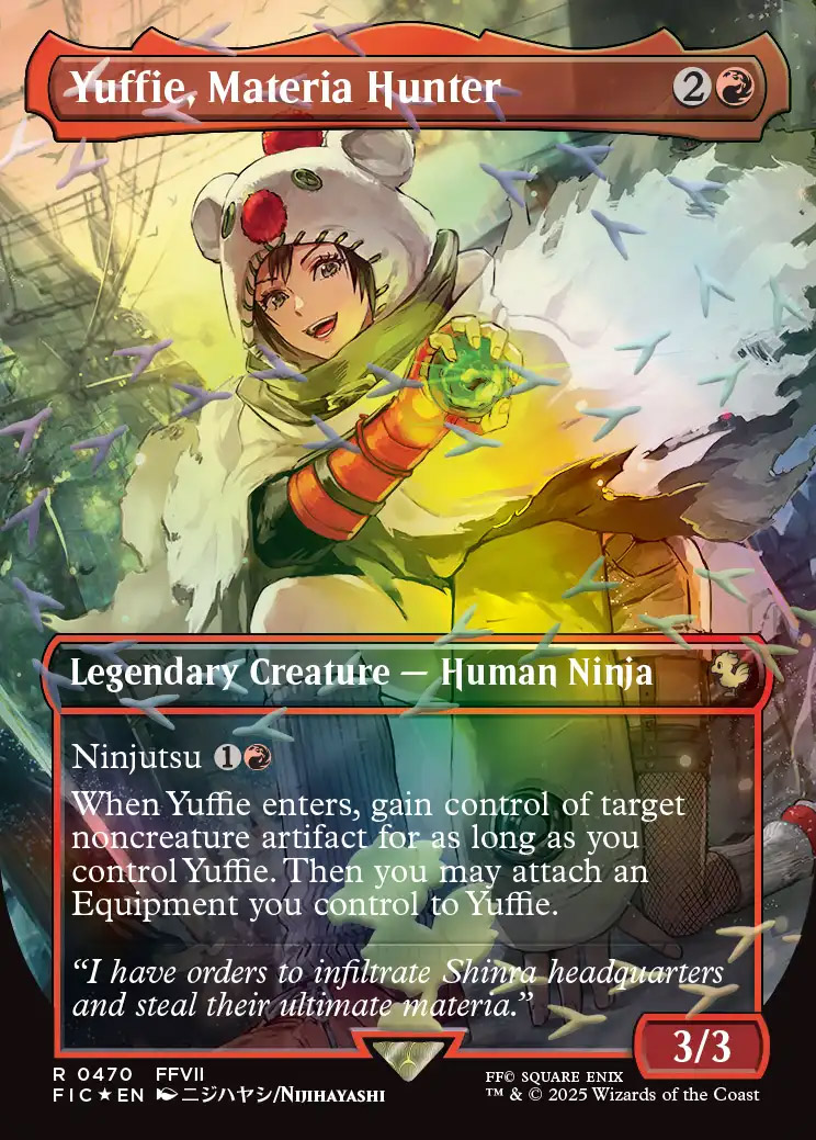 MTG 拡張アート foil 格闘家、ティファ/Tifa, Martial ミントモール / MINT GAMES MTG(東日本橋) / 【FIC】【JPN】【Foil