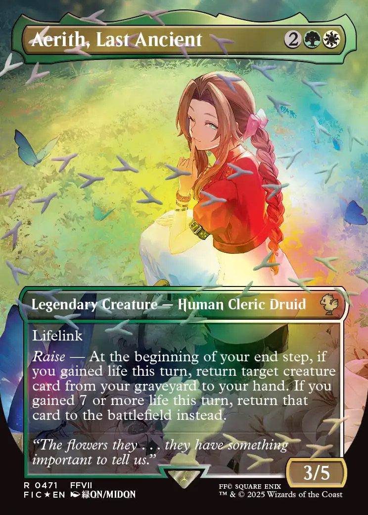 Final Fantasy Variants Foil: Traveling Chocobo (0568 - Chocobo