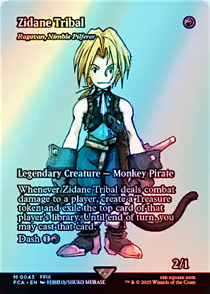 ragavan mtg final fantasy // Treasure Double-Sided Token [The Lost Caverns of Ixalan Com Legendary Creature Monkey Pirate Ragavan - MTG Wiki