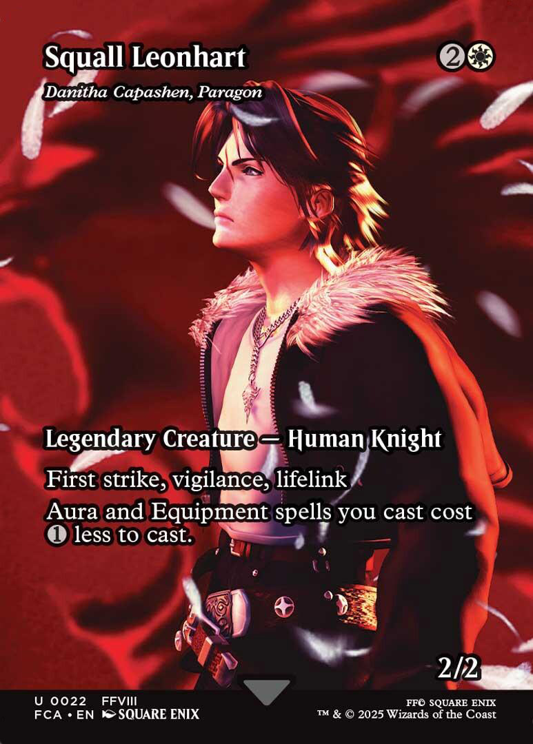 Final Fantasy Variants Foil: Squall, SeeD Mercenary (0402
