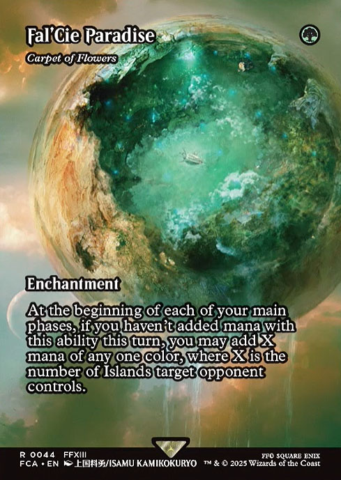 Final Fantasy Through the Ages Foil: Carpet of Flowers (0044