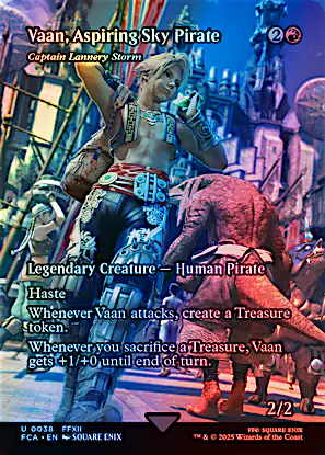 vaan final fantasy mtg XII // Commander (Vaan, Street Thief) deck list // Moxfield MTG Deck Builder Captain Lannery Storm gets +1/+0 until end of turn. (125) Final Fantasy TCG Opus