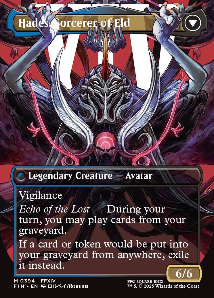 Final Fantasy Variants Foil: Emet-Selch, Unsundered (0394