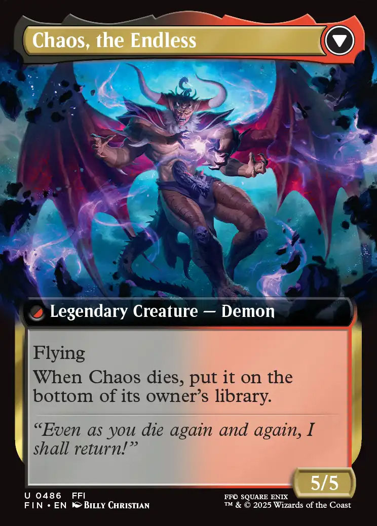 Final Fantasy Variants Foil: Garland, Knight of Cornelia