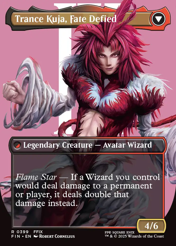 Final Fantasy Variants Foil: Kuja, Genome Sorcerer (0399