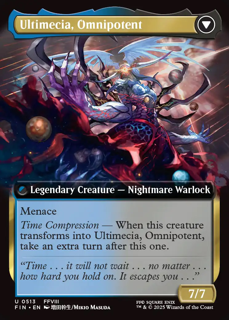 Final Fantasy Variants Foil: Ultimecia, Time Sorceress (0513