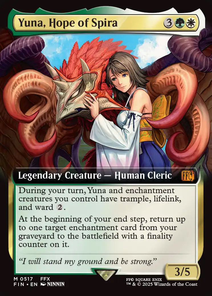 PSA10 MTG FF ユウナYuna, Hope of Spira 913968_1.jpg